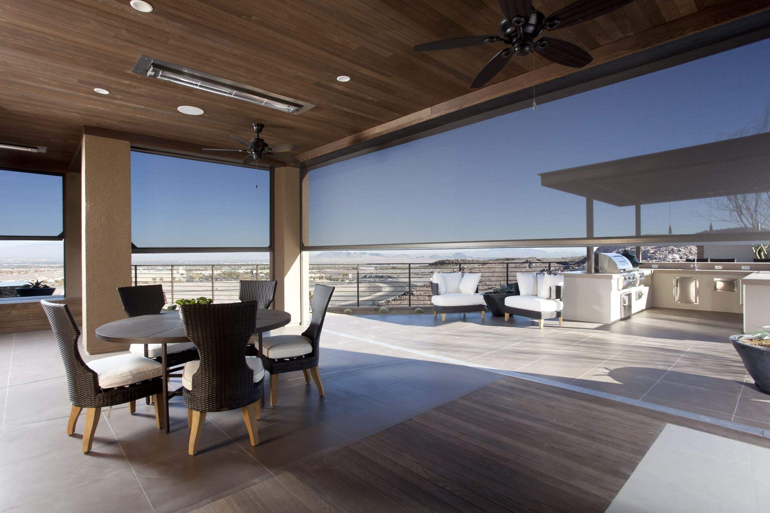 Luxury Balcony Solar Screen