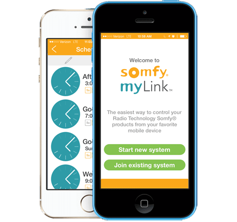 somfy smart phone app