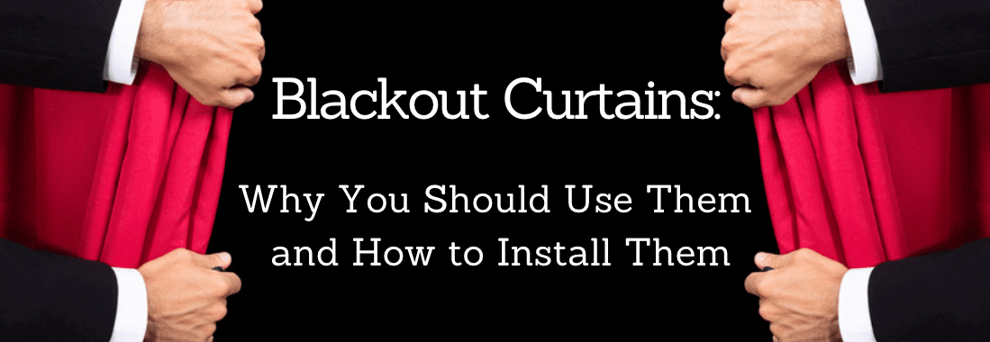 blackout curtains