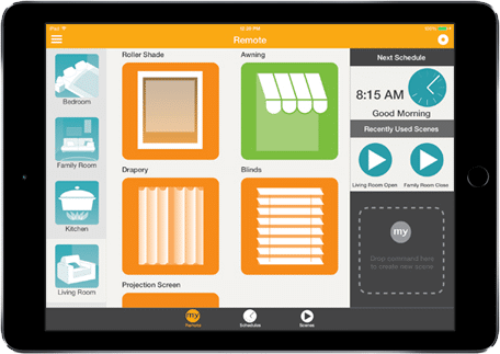 somfy outdoor shading options