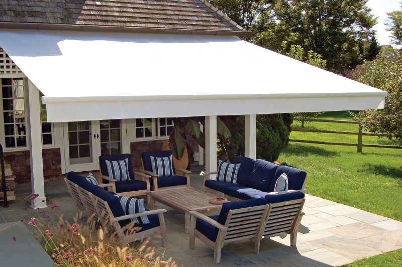 retractable patio awning