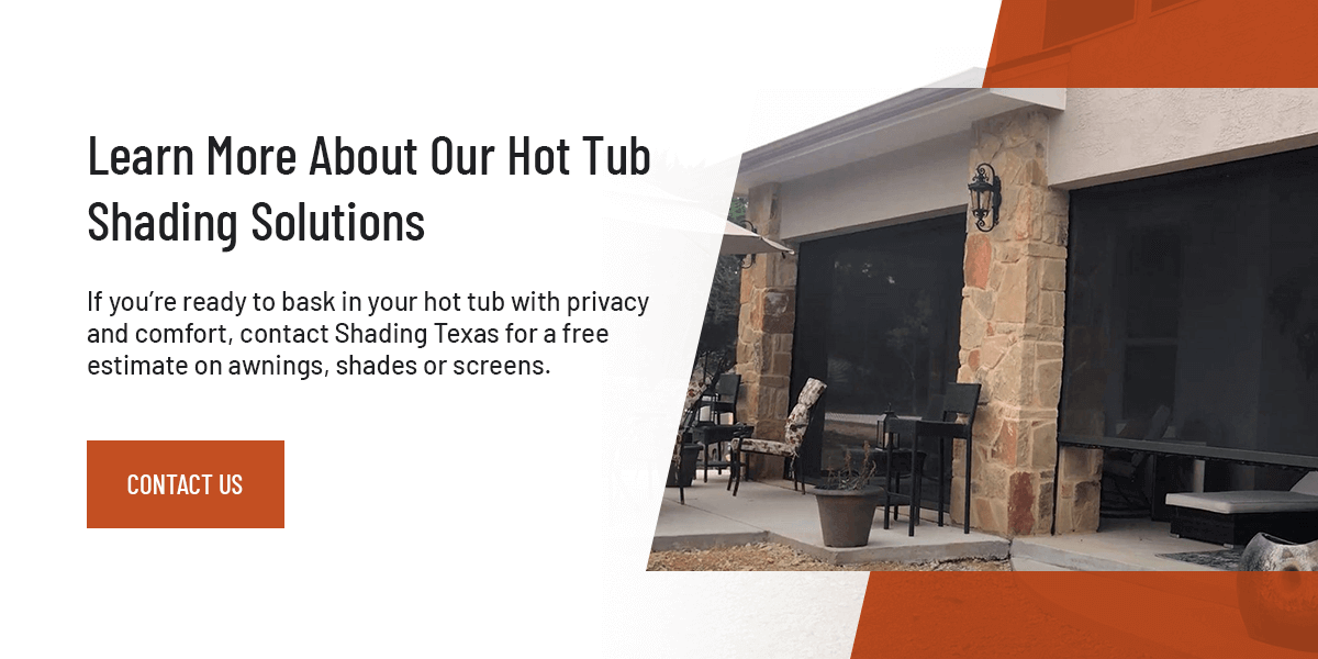 Learn More About Our Hot Tub Shading Solutions