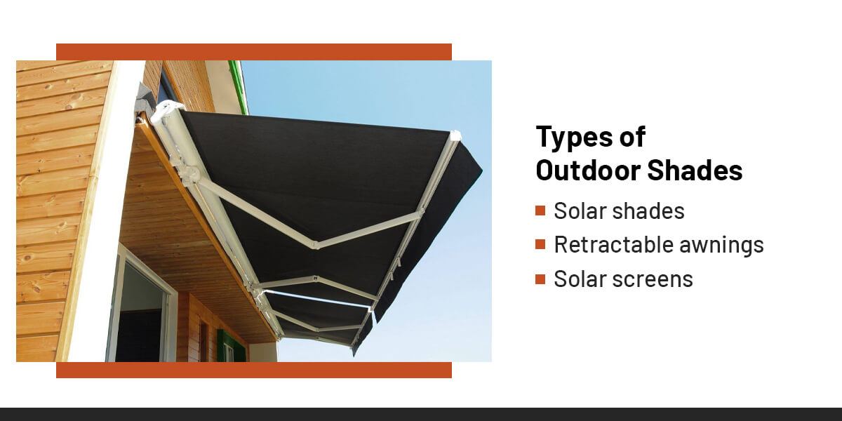 Types of Outdoor Shades