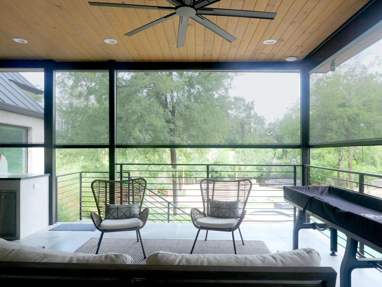 Custom Patio Wind Screens | Austin & San Antonio TX