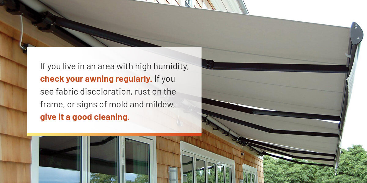 Protect Your Awning From High Humidity